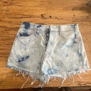 Mother denim shorts